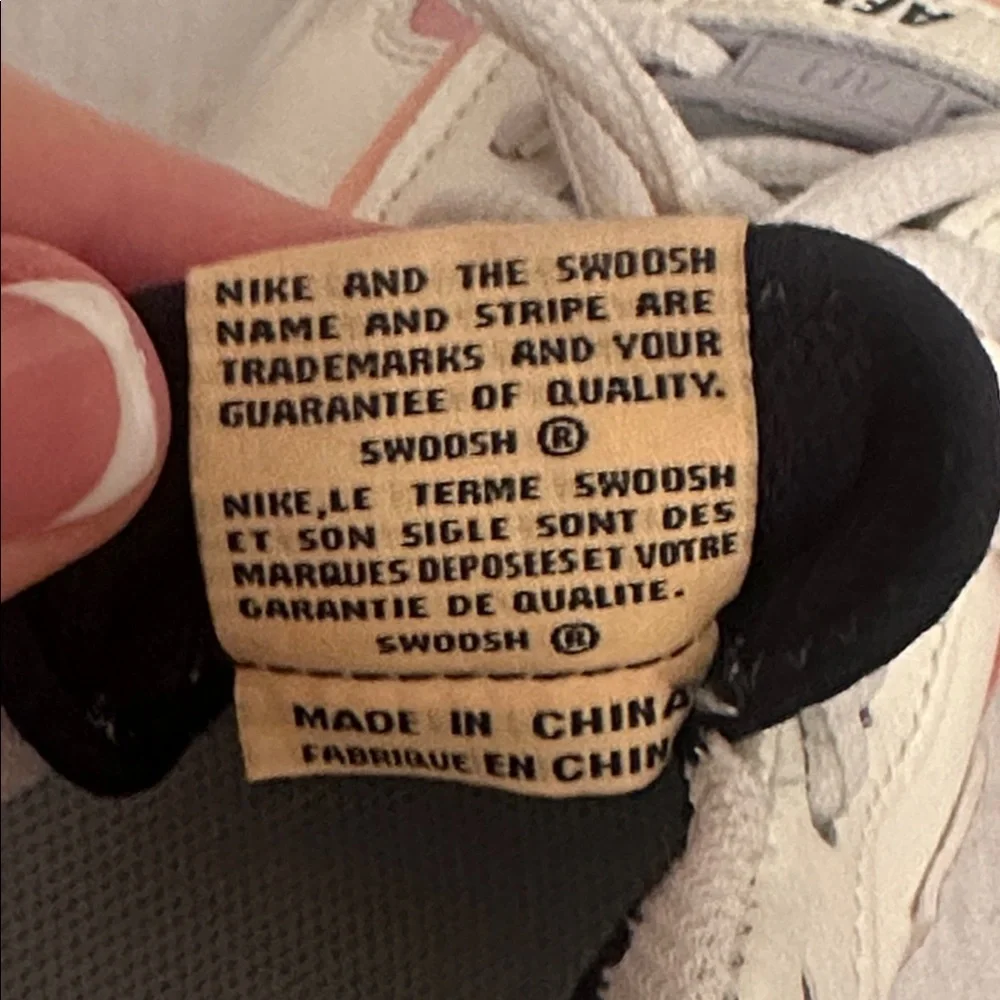 Nike Women’s Air Force 1 Shadow Orange Chalk Pink Glaze CI0919-111 Shoe Size 8.5 - Picture 12 of 15